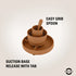 Mikk-Line Silicone Dinner Set Tableware Brown sugar